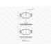 363702160292 MAGNETI MARELLI Комплект тормозных колодок, дисковый тормоз