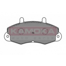 JQ1011400 KAMOKA Комплект тормозных колодок, дисковый тормоз