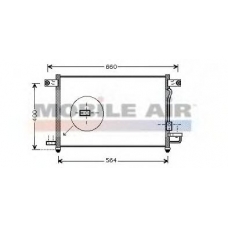 60815061 SCHLIECKMANN Конденсатор, кондиционер