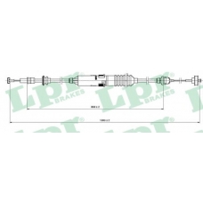 C0220C LPR Трос, управление сцеплением