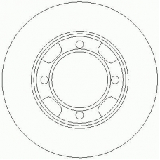 D2377 ROULUNDS Тормозной диск