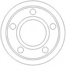 AC2117D AC Delco Тормозной диск