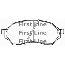 FBP3289 FIRST LINE Комплект тормозных колодок, дисковый тормоз