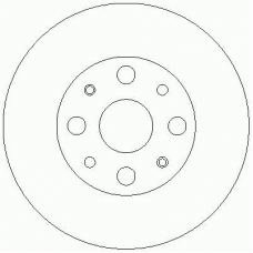 D2438 ROULUNDS Тормозной диск