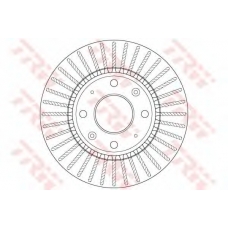 DF6229 TRW Тормозной диск