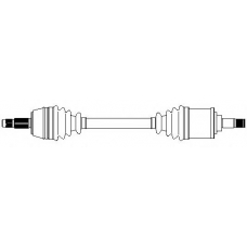 17-0337 METELLI Приводной вал