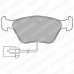 LP1598 DELPHI Комплект тормозных колодок, дисковый тормоз