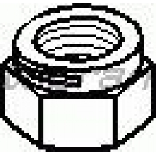 108 578 TOPRAN Гайка, выпускной коллектор