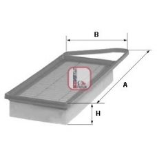 S 5702 A SOFIMA Воздушный фильтр