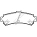 FBP3172 FIRST LINE Комплект тормозных колодок, дисковый тормоз
