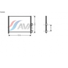 FTA5303 AVA Конденсатор, кондиционер