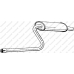 148-133 BOSAL Средний глушитель выхлопных газов
