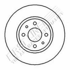 FBD073 FIRST LINE Тормозной диск
