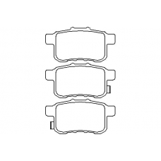MDB2946 MINTEX Комплект тормозных колодок, дисковый тормоз
