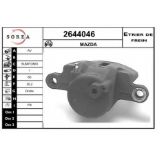 2644046 EAI Тормозной суппорт