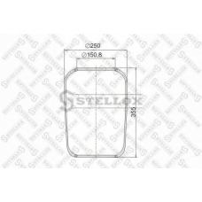 90-07150-SX STELLOX Кожух пневматической рессоры
