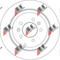 17343 ABS Тормозной диск