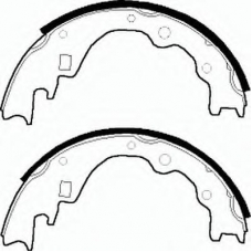 T0610922 RAMEDER Комплект тормозных колодок