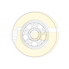 6061824 GIRLING Тормозной диск