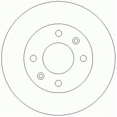 D2027 ROULUNDS Тормозной диск