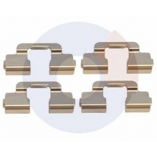 2362 CARRAB BRAKE PARTS Комплектующие, колодки дискового тормоза