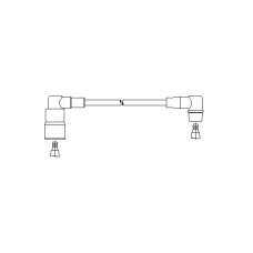 674/25 BREMI Провод зажигания