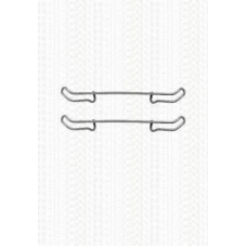 8105 101508 TRISCAN Комплектующие, колодки дискового тормоза