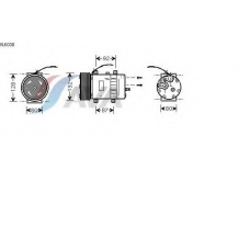 VLK030 AVA Компрессор, кондиционер