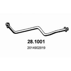28.1001 ASSO Труба выхлопного газа