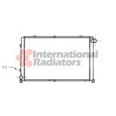 43002139 VAN WEZEL Радиатор, охлаждение двигателя