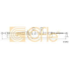 17.2812 COFLE Трос, стояночная тормозная система