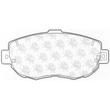 BP1164 QH Benelux Комплект тормозных колодок, дисковый тормоз