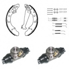 KP849 DELPHI Комплект тормозных колодок