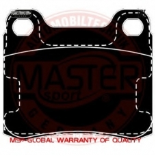 13046040342N-SET-MS MASTER-SPORT Комплект тормозных колодок, дисковый тормоз