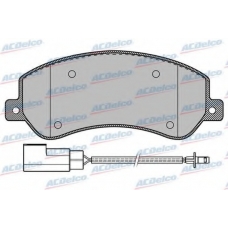 AC913381D AC Delco Комплект тормозных колодок, дисковый тормоз