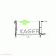 31-1782 KAGER Радиатор, охлаждение двигателя
