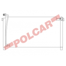 2770K8B2 POLCAR Skraplacze klimatyzacji