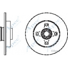 DSK2553 APEC Тормозной диск