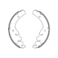 33621 SPIDAN Комплект тормозных колодок