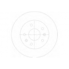 DF4103 TRW Тормозной диск