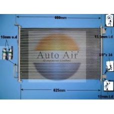 16-1416 AUTO AIR GLOUCESTER Конденсатор, кондиционер