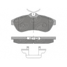SP 424 SCT Комплект тормозных колодок, дисковый тормоз