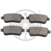 12561 OPTIMAL Комплект тормозных колодок, дисковый тормоз
