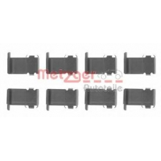 Z 1162 METZGER Комплектующие, колодки дискового тормоза