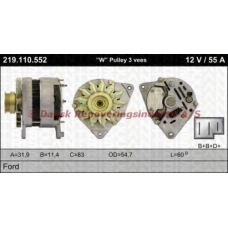 20-219-110-552 TRISCAN Генератор