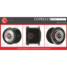 CCP92117AS CASCO Ременный шкив, генератор