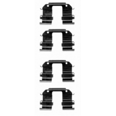 MBA1285 MINTEX Комплектующие, колодки дискового тормоза