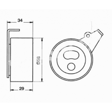 ITB-6819 IPS Parts Устройство для натяжения ремня, ремень грм