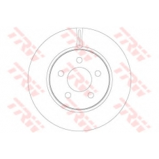 DF6264 TRW Тормозной диск