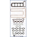 52035900 AJUSA Комплект прокладок, головка цилиндра